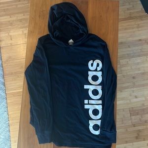 Long sleeve hooded tshirt